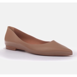 Marco Shoes Subtle ballerinas beige 1
