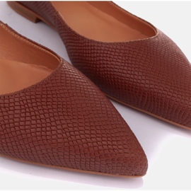 Marco Shoes Subtle ballerinas brown 2 Marco Shoes Subtle ballerinas brown 2