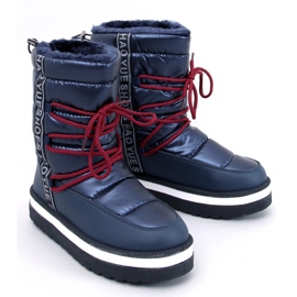 Archie Navy women's snow boots blue 1
