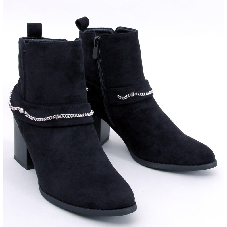 Athing Black suede ankle boots 1