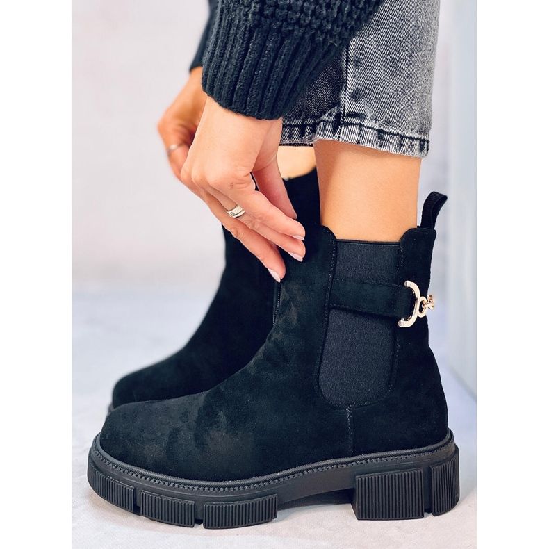 Women's Chelsea boots Chance Black 1