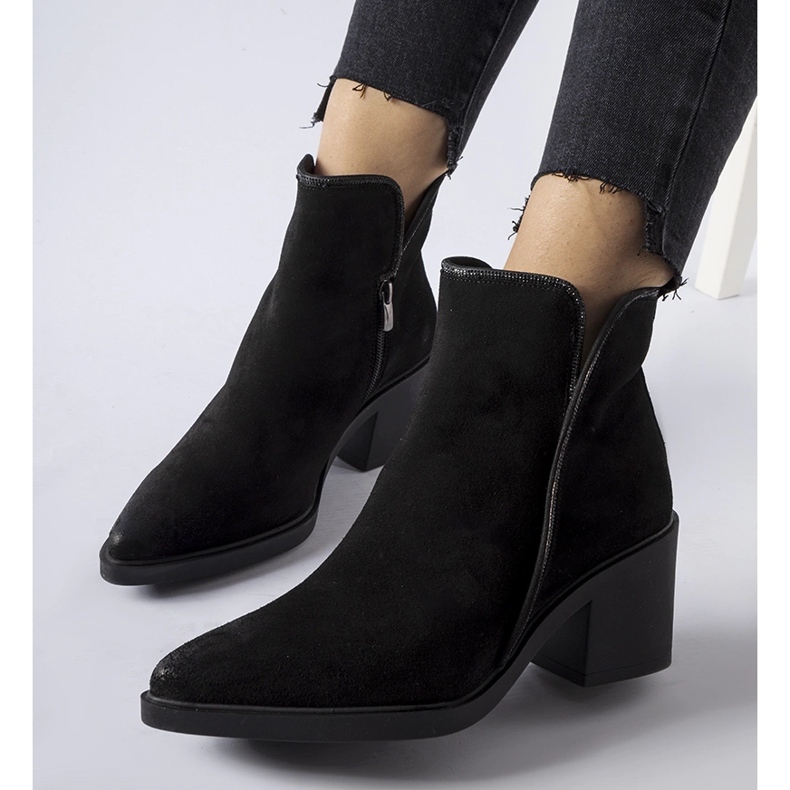 Karino black suede ankle boots 1 Karino black suede ankle boots 1