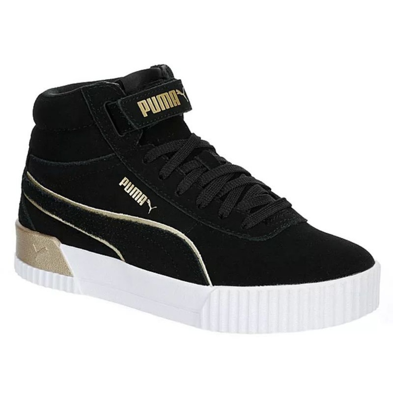 Puma Carina Mid Sd Metal V2 W shoes 384384-01 black 1