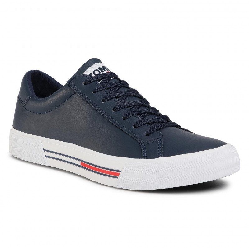 Tommy essential online leather sneaker