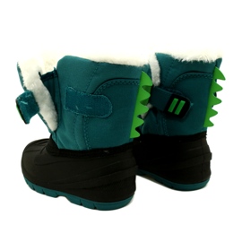Befado children's insulated snow boots 160X016 black and green 6 Befado children's insulated snow boots 160X016 black and green 6