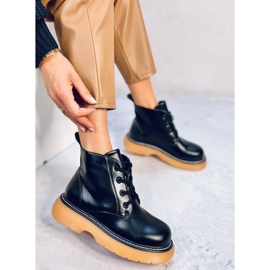 Gaia BLACK+Y bovver boots 1