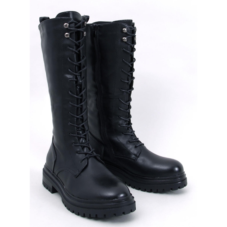 Spear Black lace-up boots 1 Spear Black lace-up boots 1