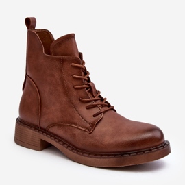 Classic Women's Flat Boots Brown Ballisa 2