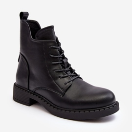 Classic Women's Flat Boots Black Ballisa 2