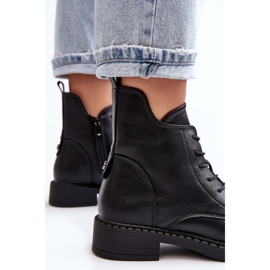 Classic Women's Flat Boots Black Ballisa 1
