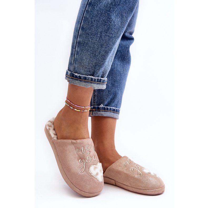 Pink Geraja Women's Shiny Slippers 1 Pink Geraja Women's Shiny Slippers 1