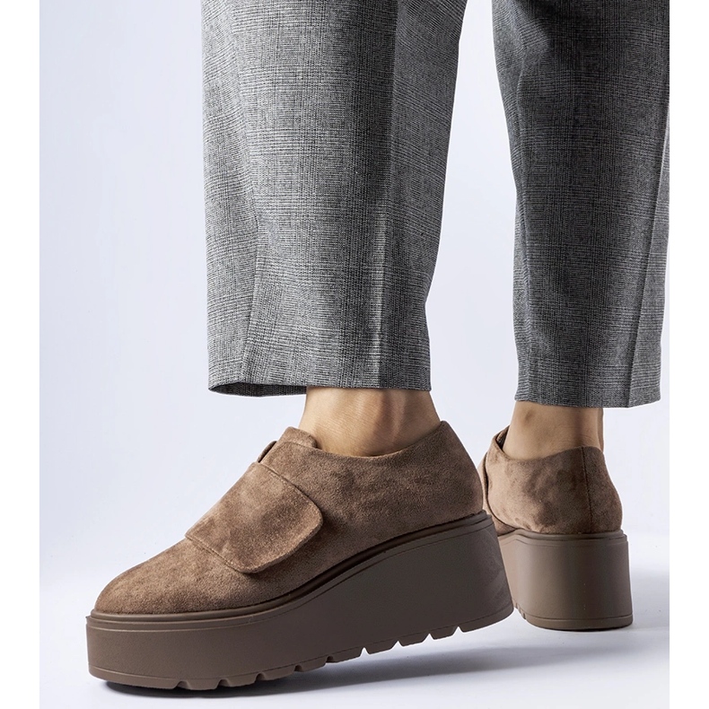 Brown Pallet platform shoes 1 Brown Pallet platform shoes 1