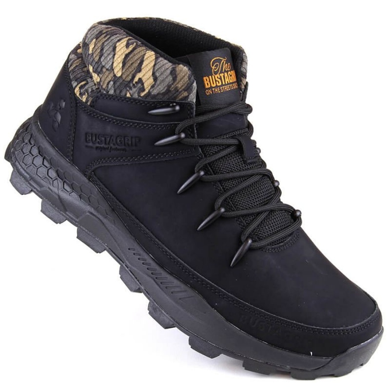 Bustagrip Bustafrip M 0941 Army MRM10A trekking shoes black 1