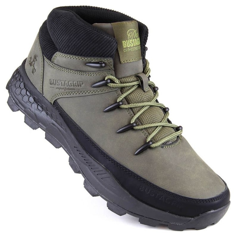 Bustagrip Bustafrip M 0941 Army MRM10B trekking shoes green 1