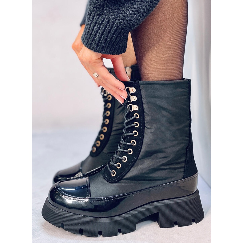 Lace-up boots Merced Black 1