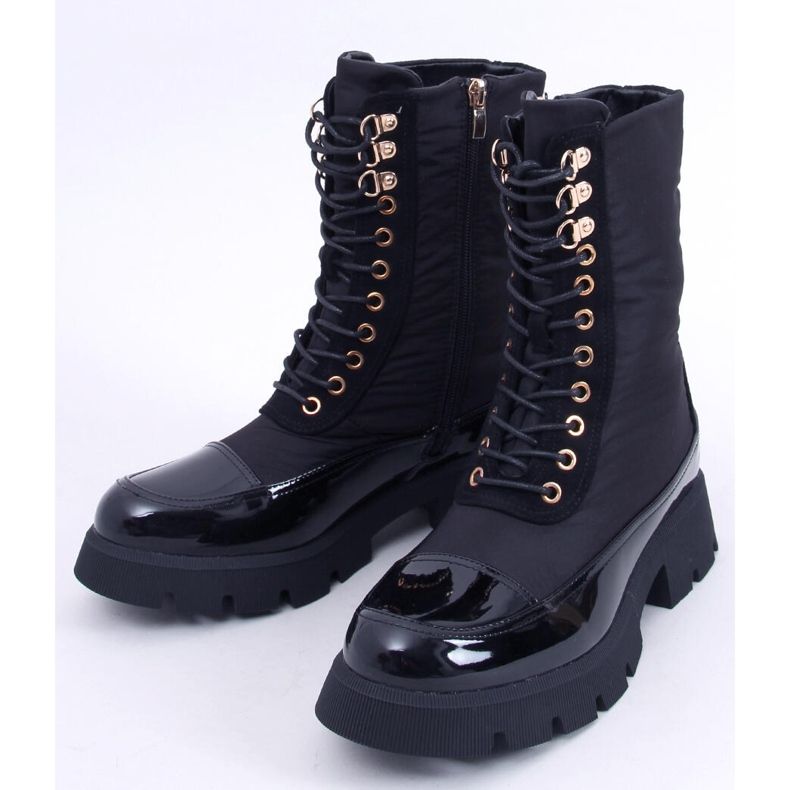 Lace-up boots Merced Black 2