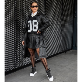 Black Bolman high platform sneakers 1