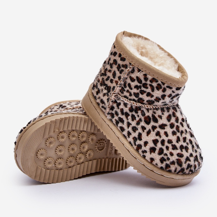 Children's Warm Snow Boots Beige Gooby 1 Children's Warm Snow Boots Beige Gooby 1