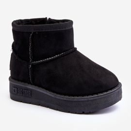 Children's Insulated Slip-On Snow Boots Black Big Star MM374100 1
