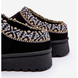 Children's Insulated Slippers Black Olivane 1