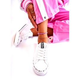 Women's Sneakers Big Star Openwork White FF274024 3