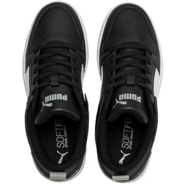 Puma Rebound Layup Lo Sl children's shoes black 370490 02 1