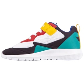 Kappa Durban Pr K children's shoes white-multi 260894PRK 1017 multicolored 1