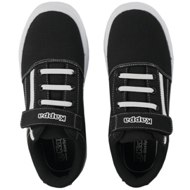 Kappa Chose Sun K children's shoes black and white 260691K 1110 1 Kappa Chose Sun K children's shoes black and white 260691K 1110 1