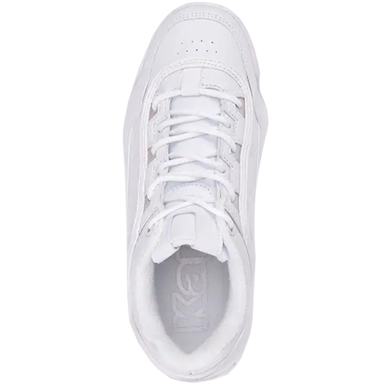 Kappa Rave Gc women's shoes white and silver 242681GC 1010 1