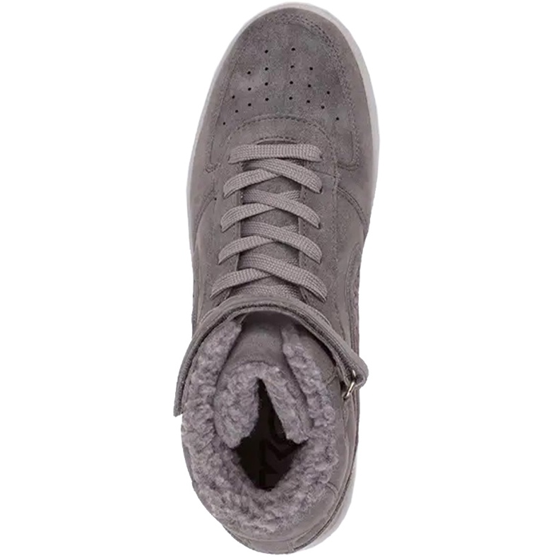Kappa Bash Mid Fur gray 242799 1614 shoes grey 1