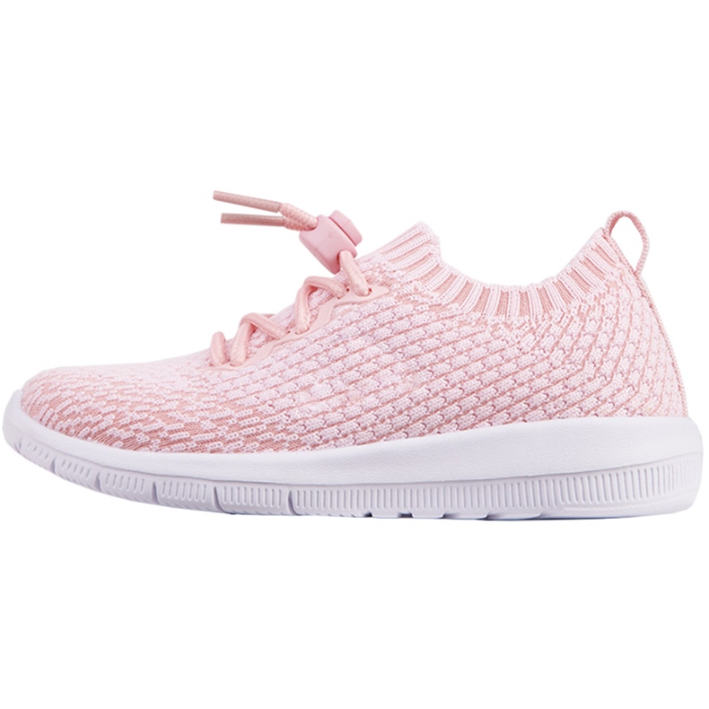Kappa Sneem K children's shoes pink and white 260967K 2110 1
