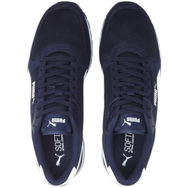 Puma St Runner v3 Mesh men's shoes, navy blue 384640 02 1