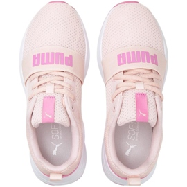 Children's shoes Puma Wired Run Jr. beige 374214 18 2