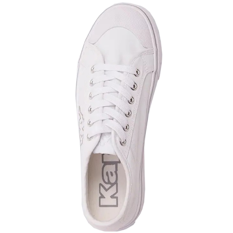 Kappa Boron Low Pf women's shoes white and silver 243162 1015 2