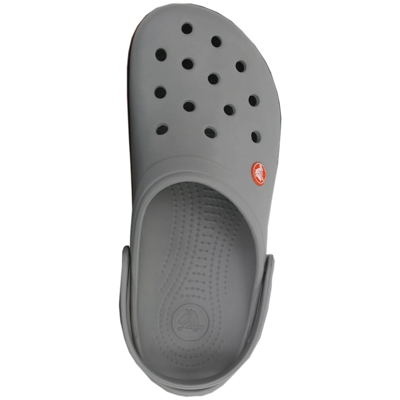 Crocs Crocband Clog men's clogs gray and orange 11016 01U grey 2