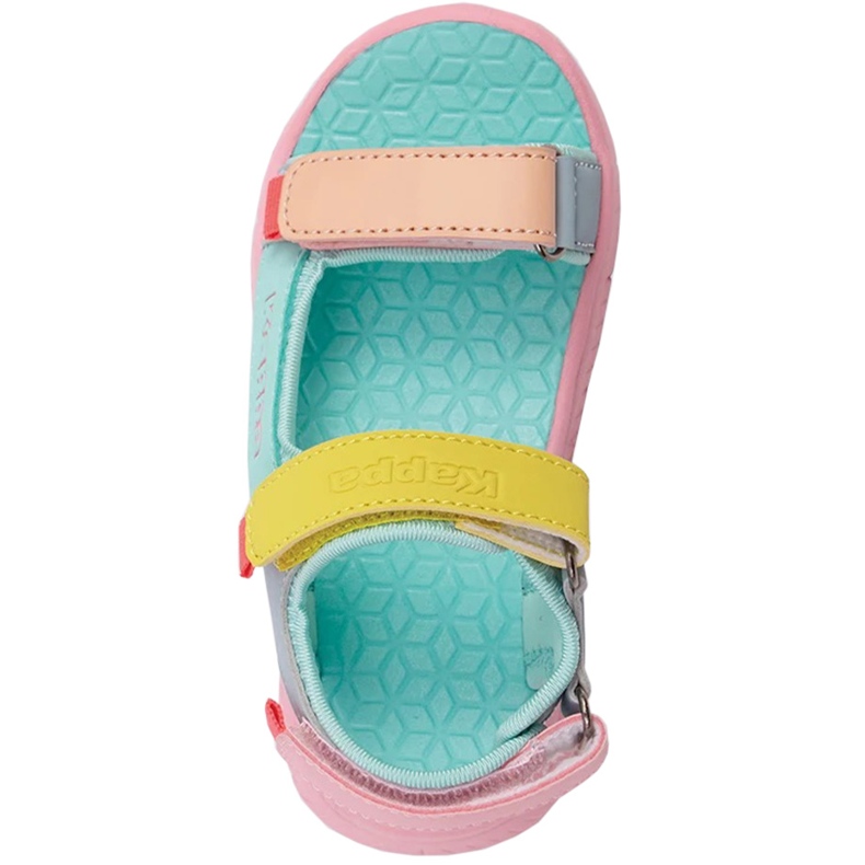 Kappa Kana Mf children's sandals pink and mint 260886MFK 2117 multicolored 2