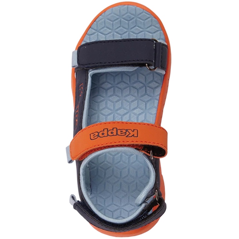 Kappa Kana Mf children's sandals orange-navy blue-gray 260886MFK 4467 2