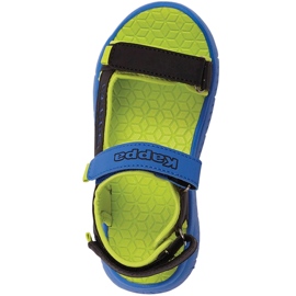 Kappa Kana Mf children's sandals blue-green-black 260886MFK 6011 2 Kappa Kana Mf children's sandals blue-green-black 260886MFK 6011 2