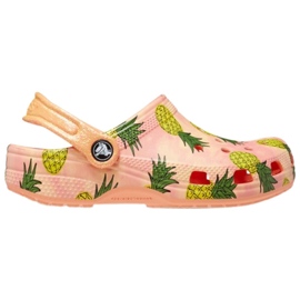 Crocs Classic Party Kids children's clogs orange 207826 83E 1