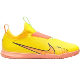 Nike Zoom Mercurial Vapor 15 Academy Ic Junior DJ5619 780 football shoes yellow 1