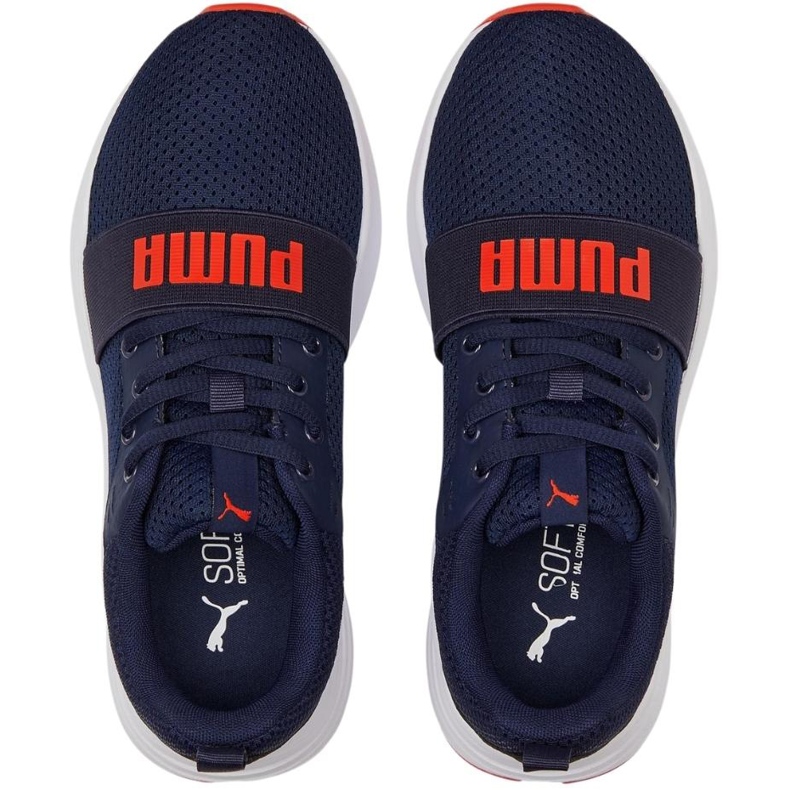 Children's shoes Puma Wired Run Jr. navy blue 374214 21 2