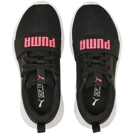Puma Wired Run Ps children's shoes black 374216 20 2 Puma Wired Run Ps children's shoes black 374216 20 2