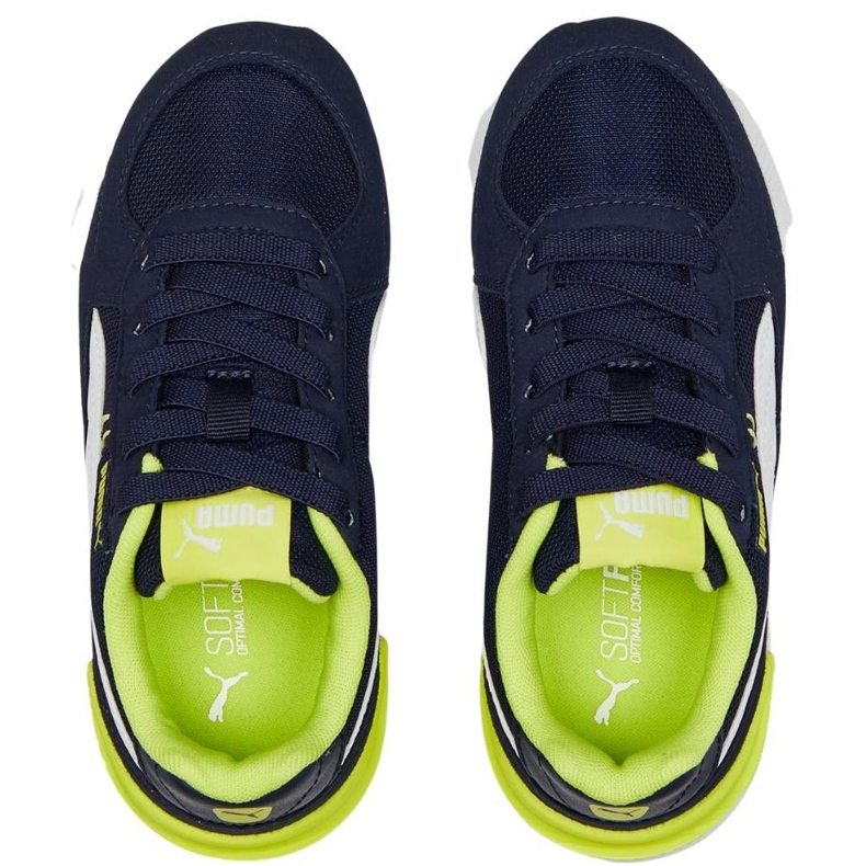 Puma Graviton Ac Ps children's shoes navy blue and green 381988 14 2 Puma Graviton Ac Ps children's shoes navy blue and green 381988 14 2