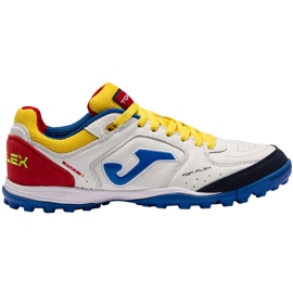 Joma Top Flex 2216 Turf football shoes, white and red 1