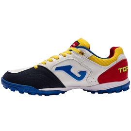Joma Top Flex 2216 Turf football shoes, white and red 2