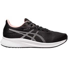 Asics Patriot 13 women's running shoes, black and pink 1012B312 003 1