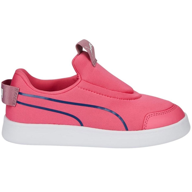 Puma Courtflex v2 Slip On Ps children's shoes pink 374858 12 1