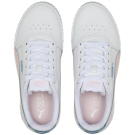 Puma Carina 2.0 Jr white-pink children's shoes 386185 05 2 Puma Carina 2.0 Jr white-pink children's shoes 386185 05 2