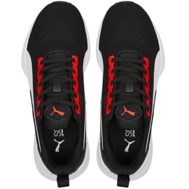 Puma Flyer Runner Jr. black and white 192928 33 children's shoes 2