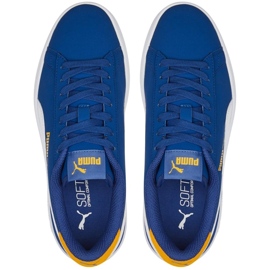 Puma Smash v2 Buck Jr. blue 365182 47 children's shoes 2